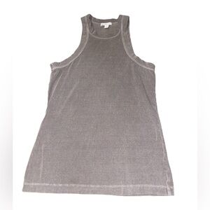 James Perse Stylish Women's Gray Estilo Coupe Tank Top small 1
